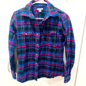 Carhartt pink and black flannel